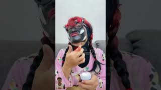 cosplayer cosplay komedi funny begadang2 kimetsunoyaiba comedy [upl. by Adirem]