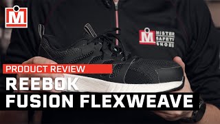 Product Review Reebok Fusion Flexweave Work Safety Shoes  Mister Safety Shoes [upl. by Toby]