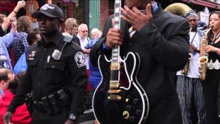 BB Kings funeral procession down Beale St Memphis [upl. by Tengdin151]