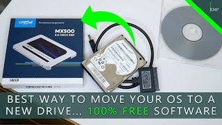 How to migrate Windows 10 to an SSD FREE [upl. by Annavoig]