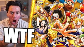 ONE PIECE x LAKERS REACTION [upl. by Neneek]