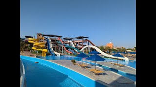 Jungle Aqua Park by Neverland  Hurghada  Egypt  July 2022  Complete Aquapark  Aquapark Rundgang [upl. by Yentruoc]