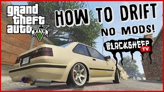 GTA 5  How To Drift For Beginners  Best Tutorial  NO MODS [upl. by Yttam]