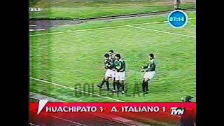 Huachipato VS Audax italiano  Torneo Clausura 2002 [upl. by Peih]