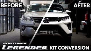 Old Fortuner converted into The Amazing FORTUNER Legender [upl. by Fonz]