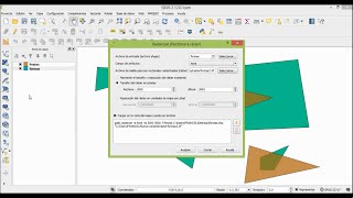 Como poligonizar y rasterizar en QGIS [upl. by Napas]