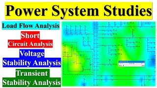 PowerFactoryDIgSILENT tutorial 3 performing a load flow calculation [upl. by Yrac686]