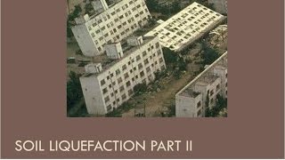 CEEN 545  Lecture 24  Soil Liquefaction Part 2 [upl. by Frederica]