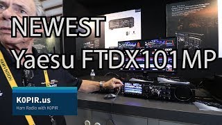 NEWEST Yaesu FTDX101MP Hybrid SDR 200 Watt Transceiver [upl. by Kosaka]