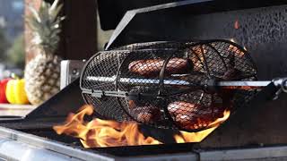 Onlyfire Universal Grill Rotisserie Basket [upl. by Buell]