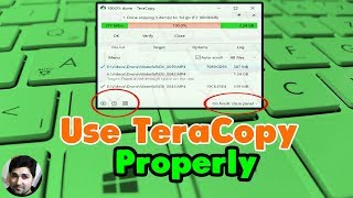 How to use TeraCopy to copy and transfer files faster ǀ Use TeraCopy properly [upl. by Chenee]