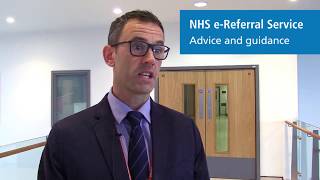 NHS eReferral Service eRS – the benefits of using the Advice and Guidance function  NHS Digital [upl. by Shutz]