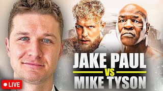 Jake Paul vs Mike Tyson LIVESTREAM Watch Party From Dallas With Papa Plem The WADE Concept [upl. by Gambrell]