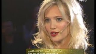 Luisana Lopilato con Susana Giménez 20052013 [upl. by Nesyaj619]