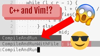 Compiling C for Competitive Programming in Vim [upl. by Eirtemed]