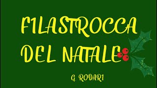 FILASTROCCA di NATALE G Rodari speciale poesie e filastrocche di Natale [upl. by Divadnoj509]