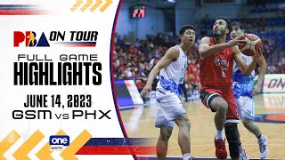 Brgy Ginebra vs Phoenix highlights  2023 PBA on Tour  June 14 2023 [upl. by Heyes]