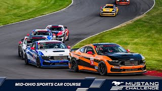 Race 2 I MidOhio Sports Car Course I Mustang Challenge  Ford Performance [upl. by Jenesia]