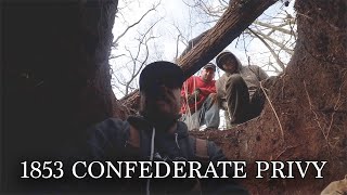 Digging a Confederate Soldiers Privy  Deep Glass and War Relics [upl. by Brookner]