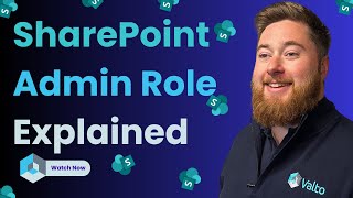 SharePoint Admin Role Explained [upl. by Marj]