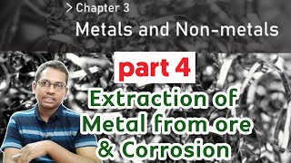 Metals and nonmetals part 4 Extraction of metals from ore [upl. by Ailgna]