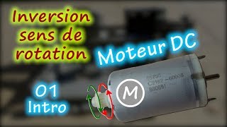 Comment inverser le sens de rotation 🔄 dun moteur à courant continu DC ⚡ [upl. by Nered918]