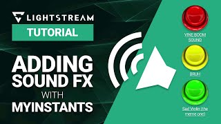 How to Add Sound Effects to Your Stream with MyInstants [upl. by Gibson]