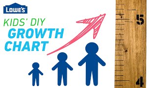 How To Make a Growth Chart  DIY Kids Projects [upl. by Nimref]