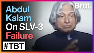 What Dr Abdul Kalam Said On Failure Of SLV3 [upl. by Marquita839]