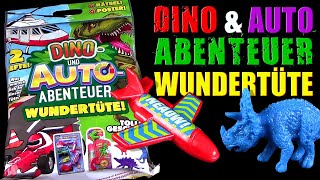 XXL Dino amp Auto Abenteuer Wundertüte Nr 2  auspacken  mit jeder Menge Spielzeug [upl. by Liddle325]