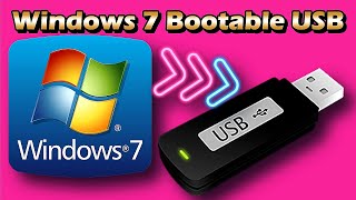 How To Create Windows 7 Bootable USB Flash Drive  Windows 7 USB Installer stepbystep guide [upl. by Cynthla808]