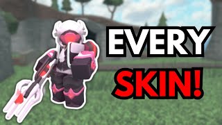 RANKING EVERY ACCELERATOR SKIN  SHOWCASE  REVIEW  Tower Defense Simulator [upl. by Heppman835]