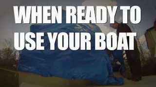 Robs Boating Tips  Reuse your boat wrap [upl. by Whitnell]