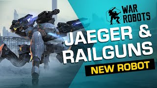 War Robots JAEGER Ultimate Sniper 🎯  NEW ROBOT Overview Evolife Bloom [upl. by Marje519]