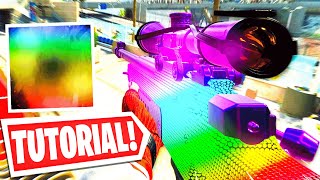 How to get CUSTOM Camos in Black Ops Cold War Rainbow Red Dark Aether amp more [upl. by Nichole]