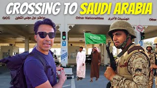 FINALLY CROSSING TO SAUDI ARABIA🇸🇦 LAND BORDER CROSSING FROM JORDAN DURRA BORDER S4 EP30 IMMY TANI [upl. by Ardnossak]