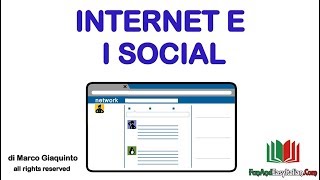 INTERNET E I SOCIAL lessico italiano [upl. by Lasonde]