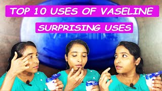 Top 10 Surprising uses of Vaseline  In Tamil [upl. by Brittain741]