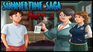 Summertime Saga  FULL WALKTHROUGH  153  Part 1 [upl. by Ritchie]