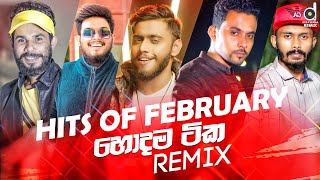 HITS OF FEBRUARY 2021  Sinhala Remix Songs  Sinhala DJ Jukebox  Remix Songs 2021 [upl. by Labanna943]