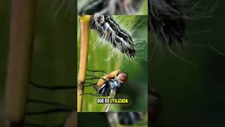 Esta MOSCA está Parasitando una Oruga 🐛 [upl. by Hoes]