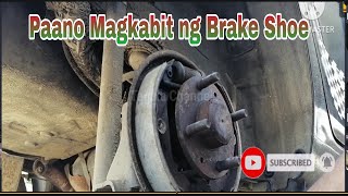 Paano MagKabit ng Brake Shoe Spark Chevrolet [upl. by Yelhsa]