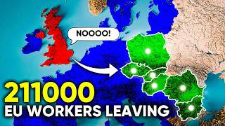 Why Are Europeans LEAVING The UK In Droves [upl. by Aitas]