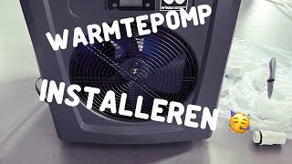 Warmtepomp installeren Weau Mini inverter plus 6KW [upl. by Eelarol]