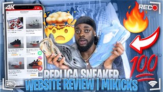 Sneaker Website Review  MiKicks [upl. by Yzeerb]