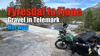 Fyresdal to Fjone in Telemark  Norway [upl. by Eberly]