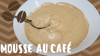 Mousse Au Café sans oeufs [upl. by Adriel]