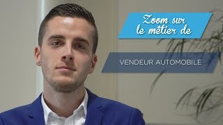 Zoom sur le métier de vendeur automobile [upl. by Zarihs]