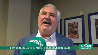 Covid raggiunto il picco Ora ricoveri in calo [upl. by Htebirol]