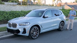 2022 BMW X3 Test Drive Video Review [upl. by Ailedroc]